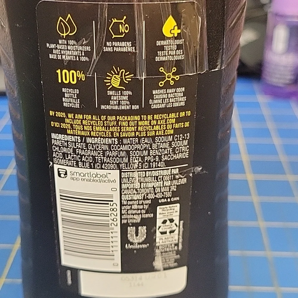 AXE Apollo Sage & Cedarwood Body Wash 473ml New Bottle